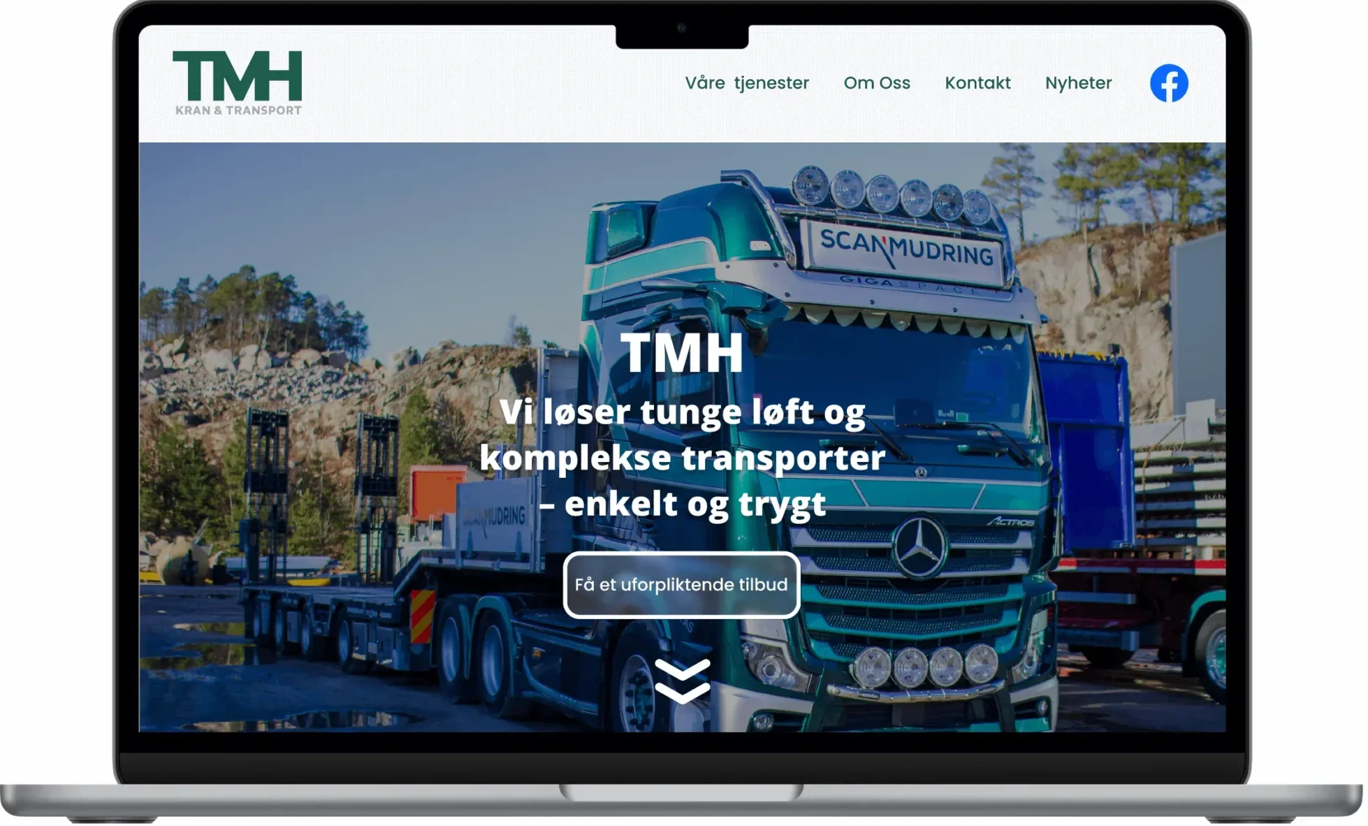 Redesigned prototype of TMH Kran